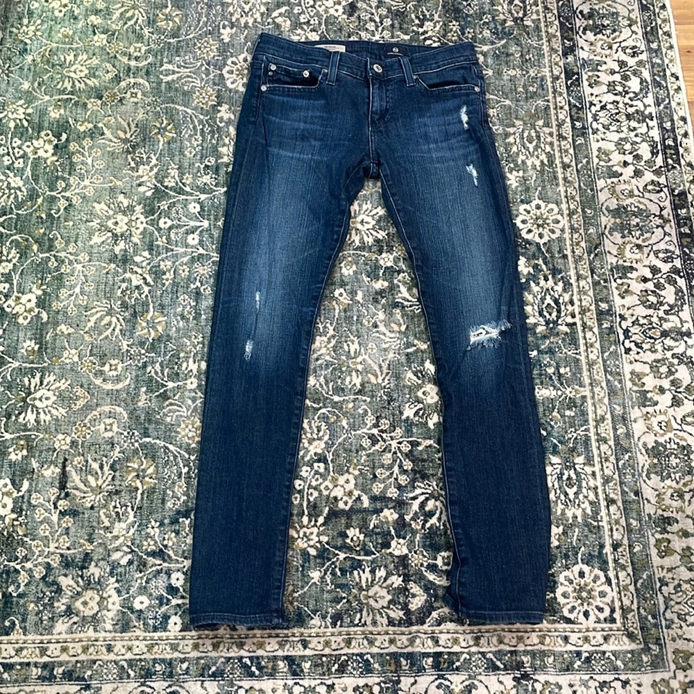Adriano Goldschmied The Nolan Relaxed Slim Denim Jeans (Size 25R)